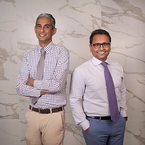 Dr. Jeetpaul and Dr. Ambrose Chaz, Primary Care Providers and the proud owners of Premiere Weight Loss + Wellness Tampa, Florida